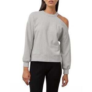 Rails 'Quincy' Gray French Terry Crewneck Sweatshirt Size XL